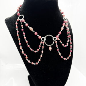 Rhodonite O-Ring Necklace
