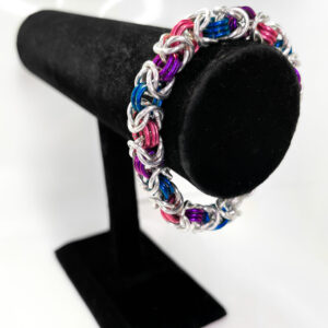 "Pride Collection" Anodized Aluminum Chainmail Bracelets