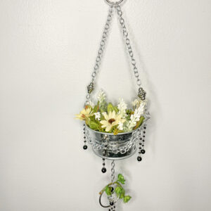 Hanging Faux-Succulent Planter